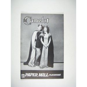 Camelot Papermill Playhouse Program 1964 John Cullum Stuart Damon Moser Mill